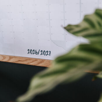 Academic Year Wall Planner 2026–2027 | “This Is My Year” Botanical Design, 7 of 8