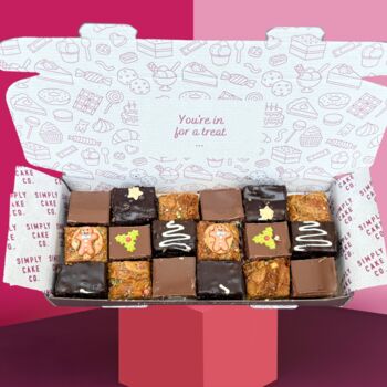 Christmas Brownie Treat Box, 3 of 9