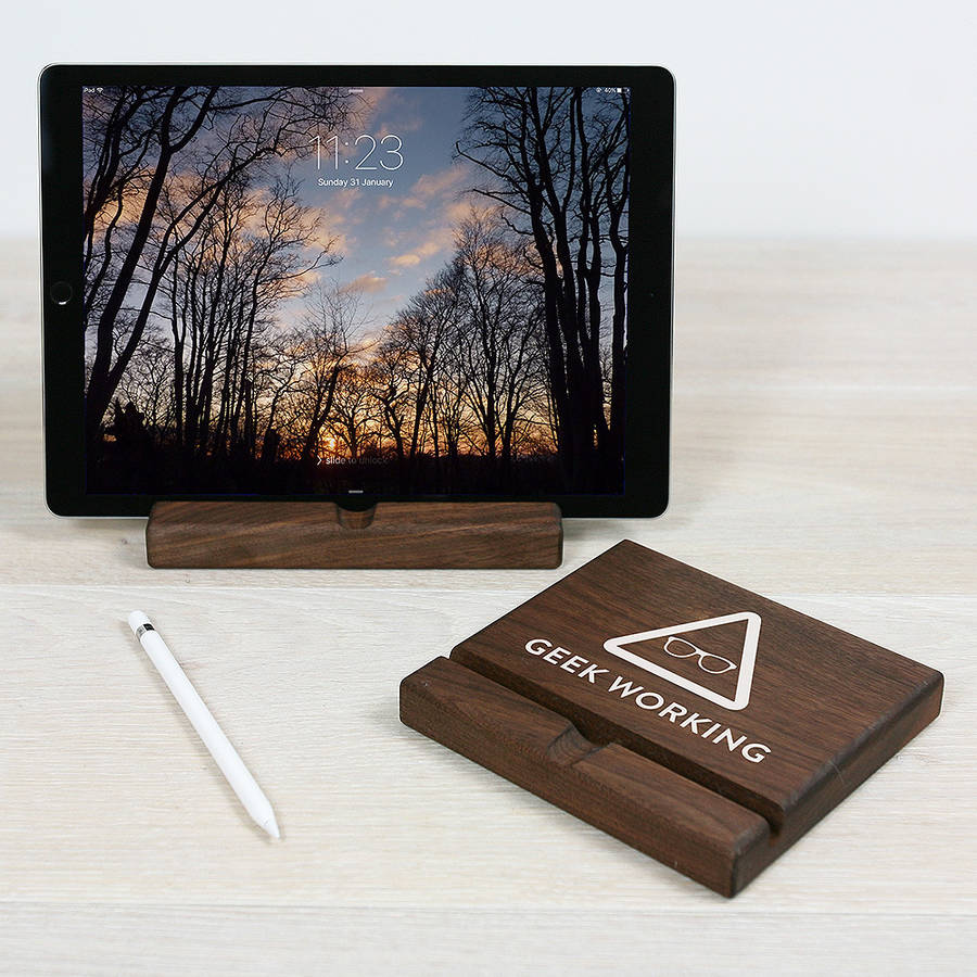 Personalised iPad Holder By Plantabox | notonthehighstreet.com