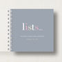 Personalised 'Lists' To Do Small Notebook, thumbnail 6 of 10