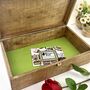 Carved Name Personalised Keepsake Box, thumbnail 7 of 12