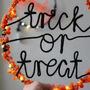 Trick Or Treat Halloween Fairy Light Hoop, thumbnail 3 of 5