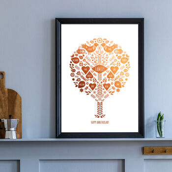 Family Tree Foil Print, 3 of 10