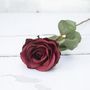 Red Coloured Artificial Rose Bunch, thumbnail 9 of 12