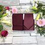Burgundy Wedding Tie Set, thumbnail 8 of 10