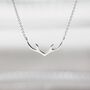 Baby Deer Antler 925 Sterling Silver Necklace, thumbnail 1 of 4