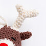 Reindeer And Christmas Star Garland Crochet Kit, thumbnail 7 of 10