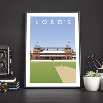 Lords Cricket Poster, 3 of 8