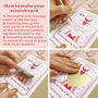 Personalised Love Token Scratch Card, thumbnail 5 of 5