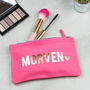 Personalised Name With Heart Make Up Bag, thumbnail 5 of 12