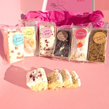 Mother's Day Six Mini Loaf Cakes Gift Box, 3 of 4