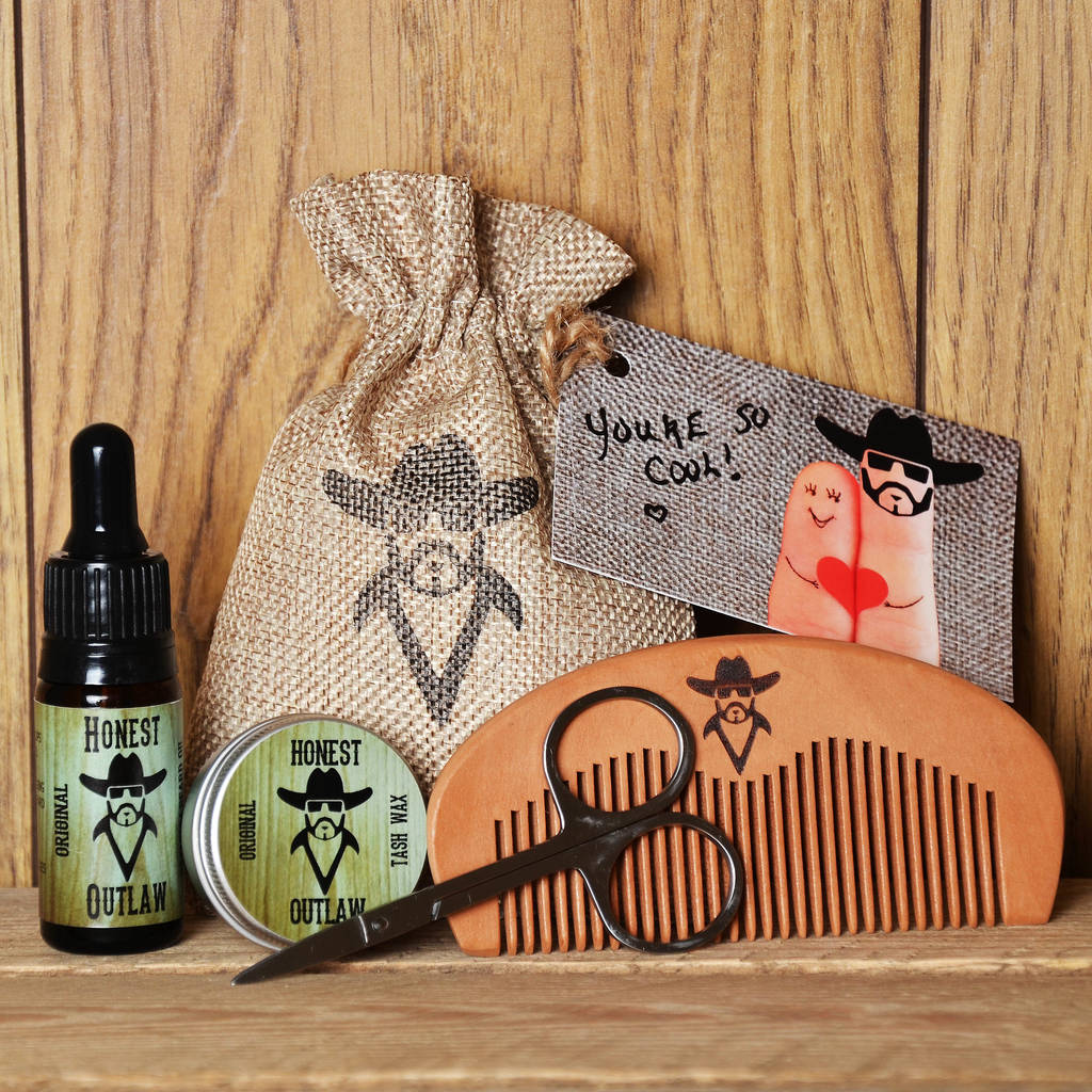 Beard Grooming Gift Kit By Honest Outlaw