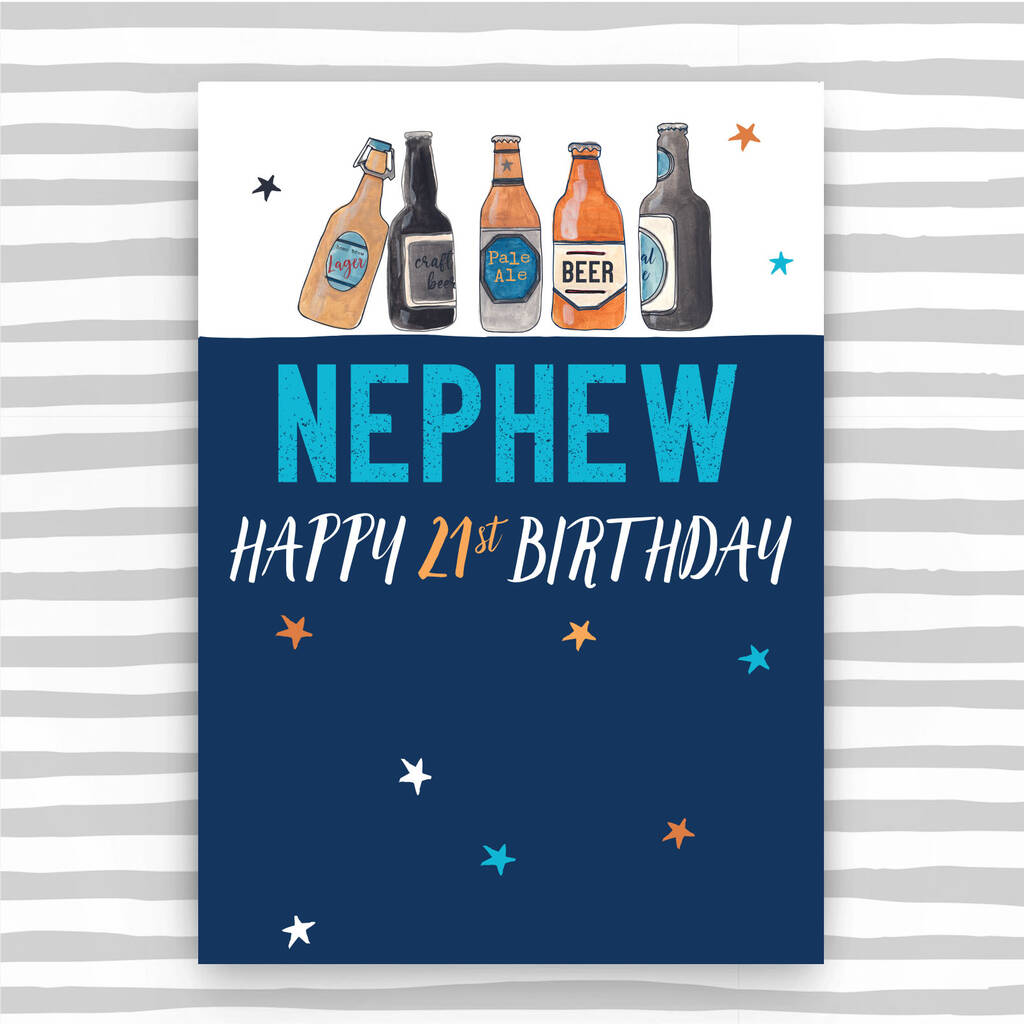 nephew-21st-birthday-card-by-molly-mae-notonthehighstreet