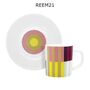 Coloured On Trend Porcelain Espresso Cup And Saucer, thumbnail 8 of 9