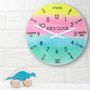 I Can Tell The Time! Personalised Wall Clock, thumbnail 1 of 2