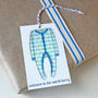 Personalised New Baby Blue Gift Tag, thumbnail 6 of 9