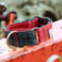 Waxed Cotton Martingale Collar, thumbnail 4 of 9