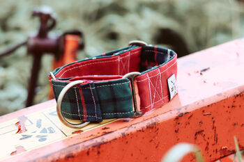 Waxed Cotton Martingale Collar, 4 of 9