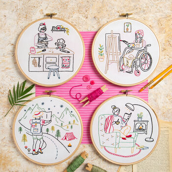 Explore Embroidery Kit, 6 of 6