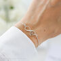 Baby Shower Gift, Mum To Be Gift, Baby Feet Bracelet, thumbnail 2 of 11
