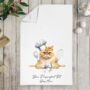 Personalised Cat In Chef Hat Gift Tea Towel, thumbnail 4 of 12