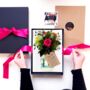 Personalised Everlasting Rose 40th Birthday Card, thumbnail 1 of 6