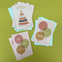 Party Inspired Birthday Blank Card Set, thumbnail 1 of 4