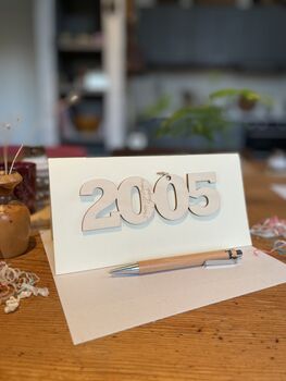 Personalised 21st Birthday 2005 Year Card, 3 of 7