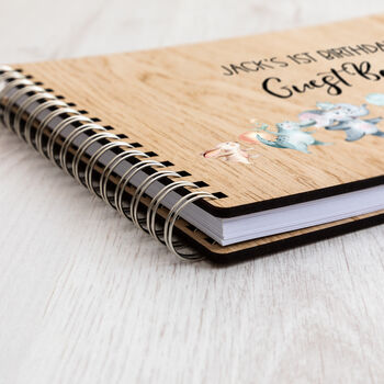 Personalised Special Occasion Guest Book Animals, 2 of 6