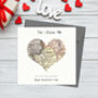 Valentines Day Map Card, thumbnail 2 of 2