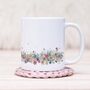 Westie Floral Wrap Mug, thumbnail 2 of 2