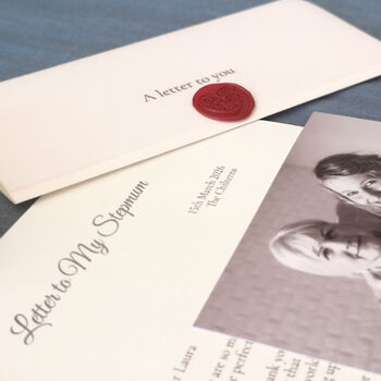 A Letter To My Stepmum Personalised Keepsake, 9 of 10