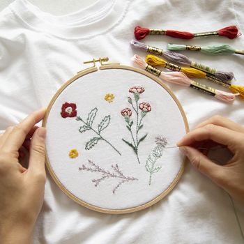 In Bloom Embroidery Kit, 5 of 6