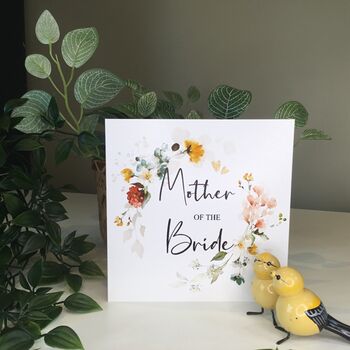 Personalised Parents Of Bride Greetings Card, 2 of 3