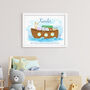 Personalised Noah's Ark Framed Wall Print, thumbnail 12 of 12