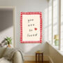 'You Are Loved' Nursery Quote Art Print, thumbnail 3 of 4