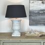 Pale Wash Distressed Table Lamp Garda, thumbnail 2 of 9
