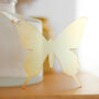 Watercolour Butterfly Hanging Decorations, Set Of Six, thumbnail 3 of 12