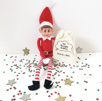 Elf Thought Bubbles By Bearsy And The Boy | notonthehighstreet.com