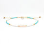 Gembira Beaded Anklet Giada Collection, thumbnail 2 of 7