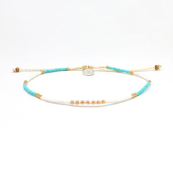 Gembira Beaded Anklet Giada Collection, 2 of 7