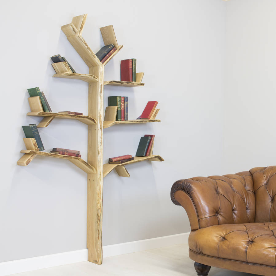 Handmade Tree Book Shelf 'Oak Tree', 1 of 9