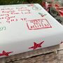 North Pole Special Delivery Name And Address Personalised Wrapping Paper, thumbnail 5 of 10