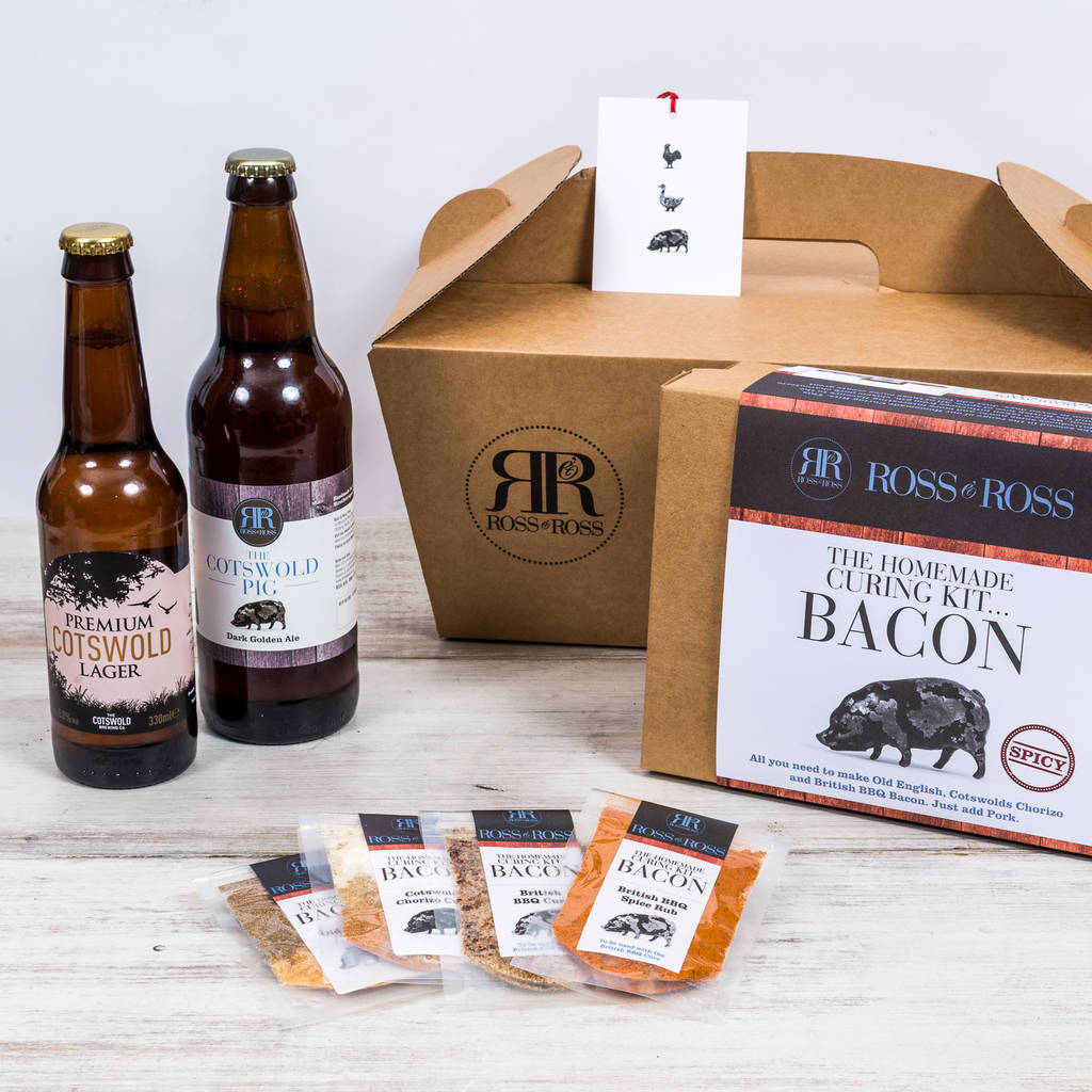 Spicy Beer And Bacon Gift Box By Ross & Ross Gifts ...