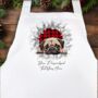 Personalised Christmas Pug Break Through, thumbnail 4 of 10