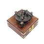 Personalised Legacy Three Inch Gunmetal Sundial Compass, thumbnail 2 of 10