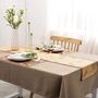Brown Leaf Bamboo Table Runner, thumbnail 8 of 9