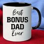Best Bonus Dad Ever Slogan Mug, thumbnail 5 of 6