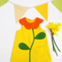 Girls Wild Flower Dress, thumbnail 6 of 6