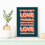 Love Yourself Print, thumbnail 8 of 8